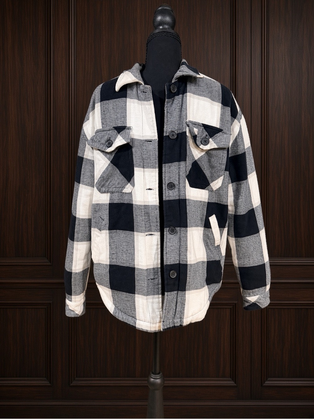 Aeropostale Plaid Jacket – Size S